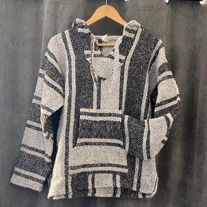 Cozy Black and Gray Women's Sweater